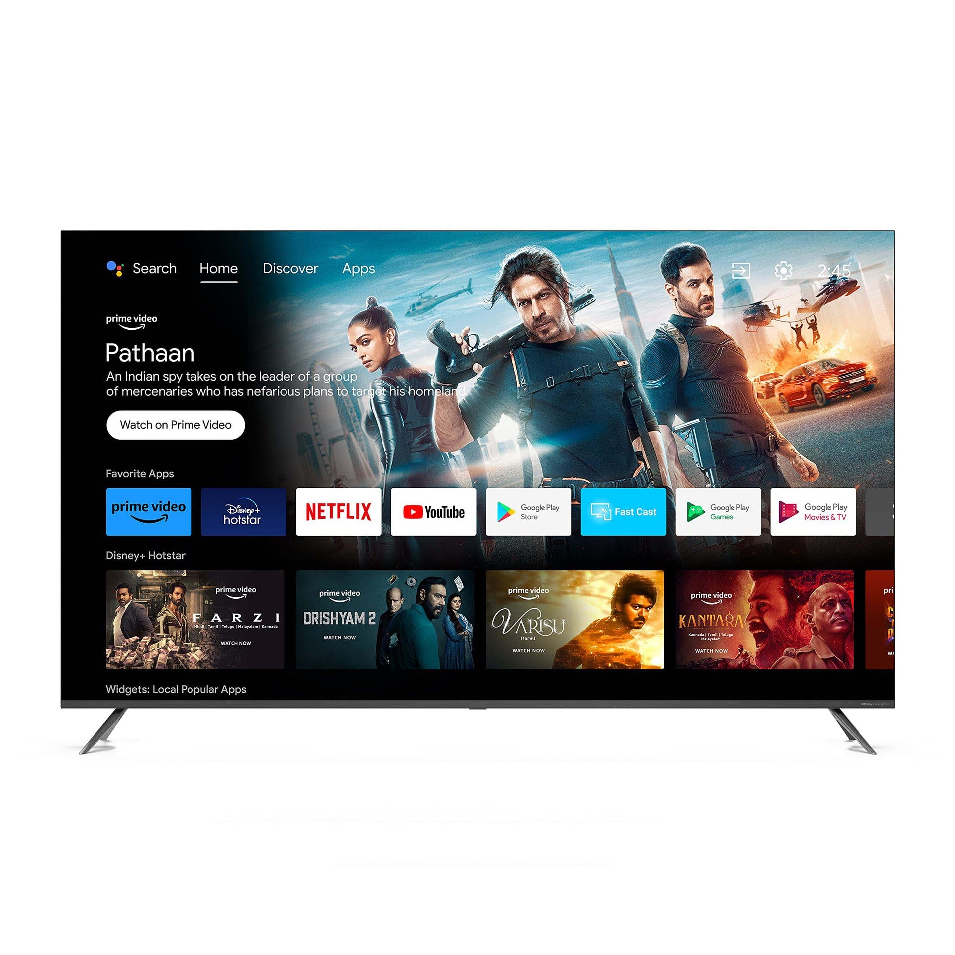 DLED Screen70Inch AndroidTV Android TV English International Version4K UHD Suitable for hotels and homes