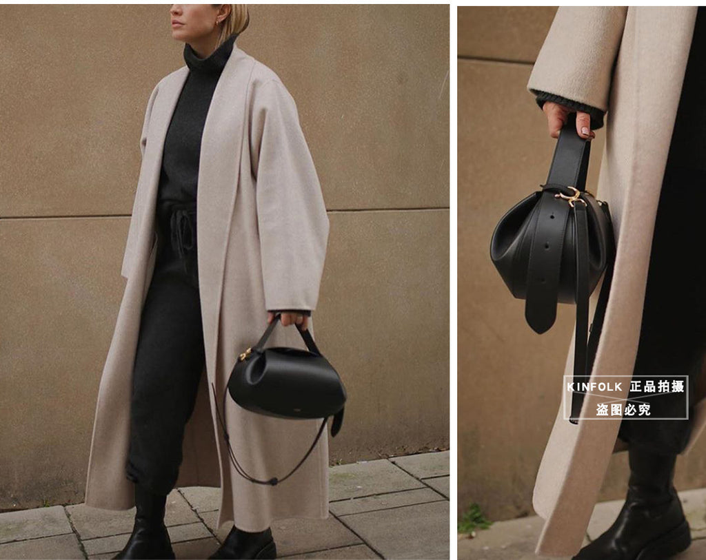 European and American Versatile Trendy Crossbody Bag Casual Three-Dimensional Women's Underarm Small Round Bag High-Quality Fashion Baguette Handbag