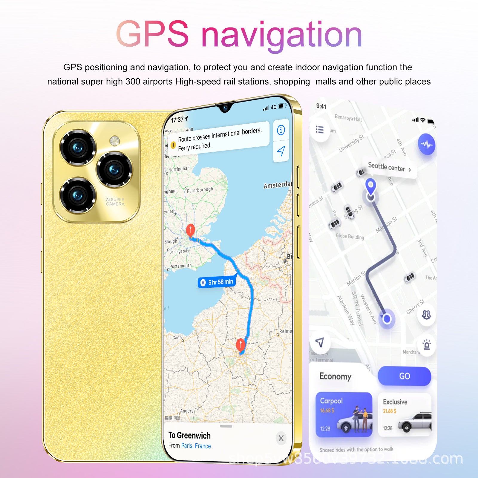 Best-selling in stock Hot40Pro All-in-One Machine16+1T Large Memory Smartphone Source Manufacturer Wholesale