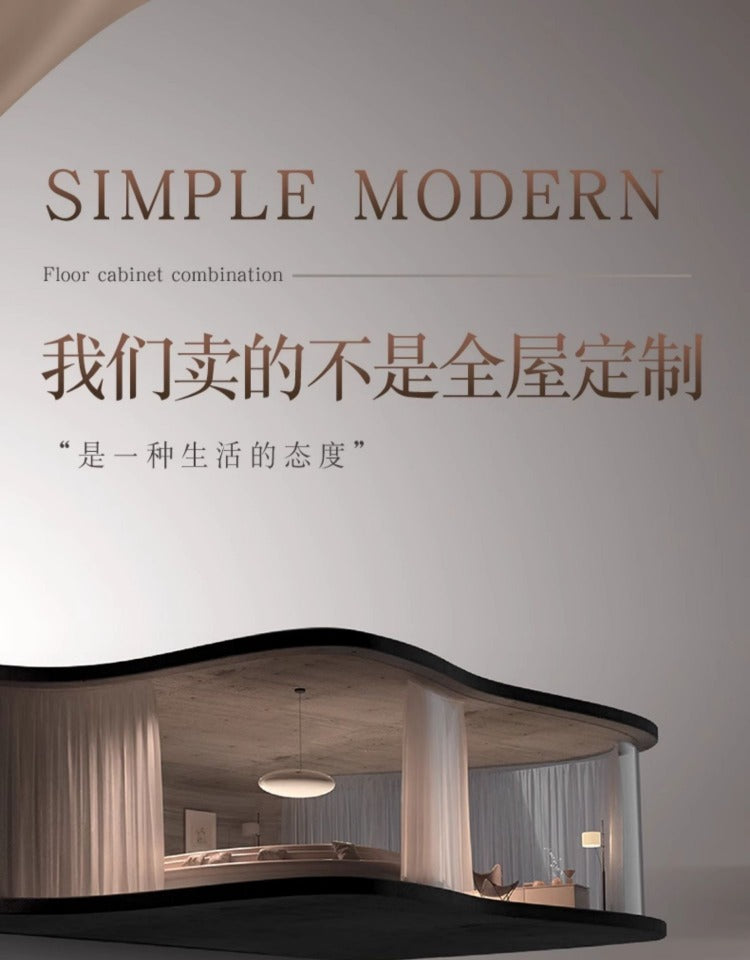 Cabinet Export Trade  Whole House Customization Wardrobe Sideboard Cabinet Solid Wood enf Plywood Kitchen Living Room TV Cabinet