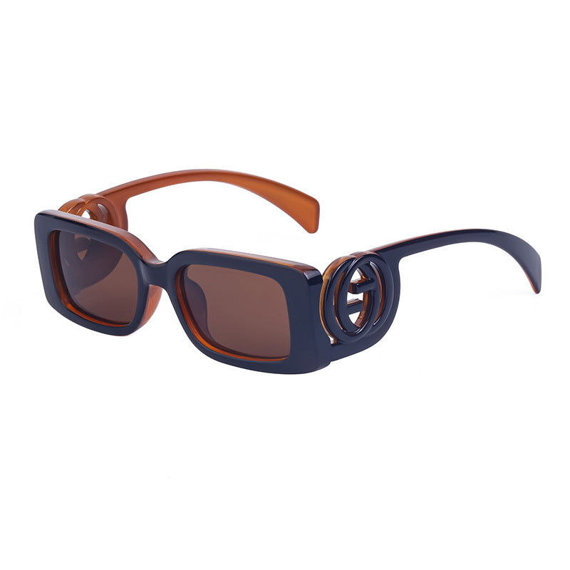 New Fashion Square Frame Sunglasses for Women, Unique Small Frame Sunglasses for Men, Wholesale Glasses sunglasses