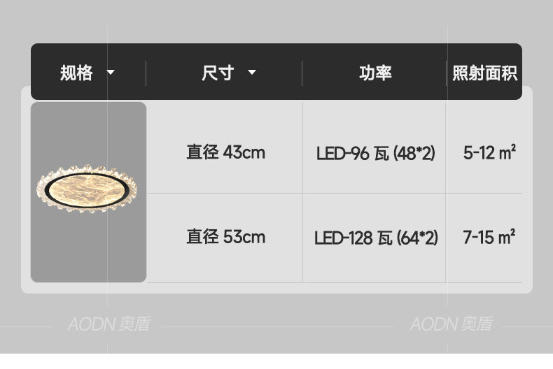 Italian Style High Brightness Full Spectrum Eye Protection Design Sense High-end Light Luxury Master Bedroom Creative Cloud Ceiling Light