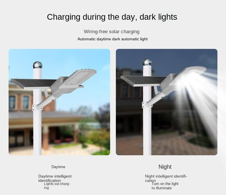 Solar Light Outdoor Garden Light IP65 Waterproof Square Factory Community 4000W 5000W 6000W LED Solar Street Light