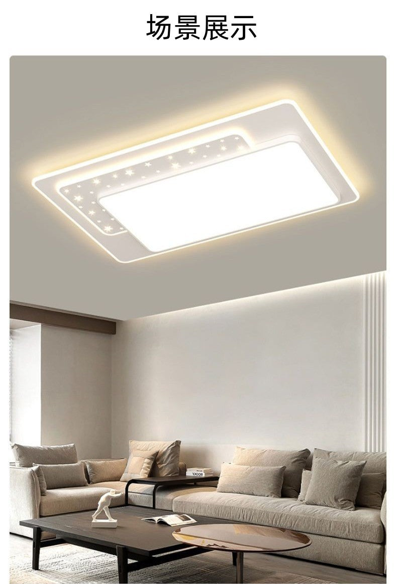 2025New Style Ceiling Light for Living Room and Bedroom, Simple Modern Atmosphere, Dining Room, Starry Sky Cream Style LED Lamps