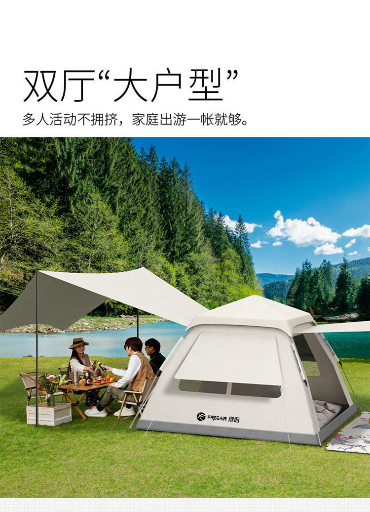 Tent Outdoor Folding Camping Equipment Picnic Integrated Fully Automatic Thickened Rainproof Quick Open Design