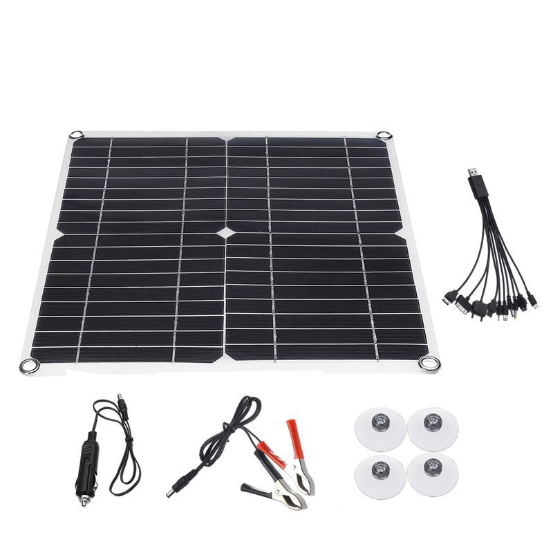 Factory direct sales solar panels lightweight portable semi-flexible solar panels DC Solar Charger