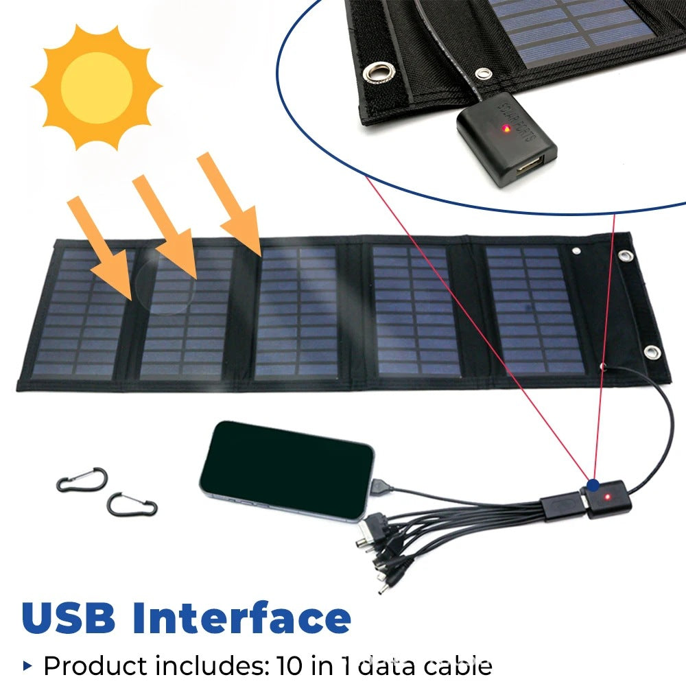 Factory Direct Hot-Selling Solar Foldable Bag Mini Small Portable Charging Board