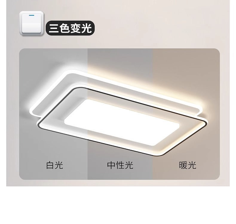 Lamp in the Living Room Modern Minimalist and Magnificent2025New Ceiling Bedroom Main Light Zhongshan Lighting Set Whole House Package HD