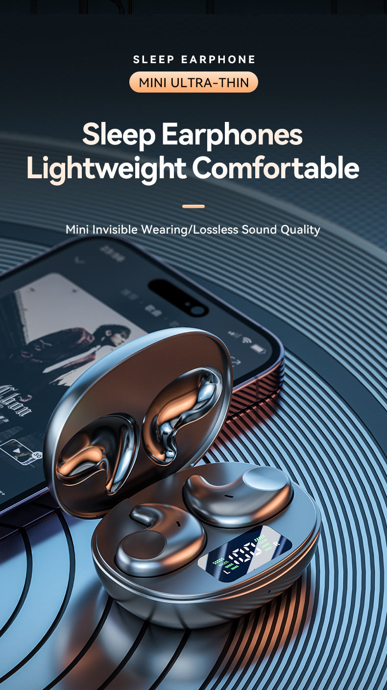 Popular M52Sleep-Specific Side-Sleep Bluetooth Earphones TWS Wireless Mini High-Looking Wireless Bluetooth Headphones