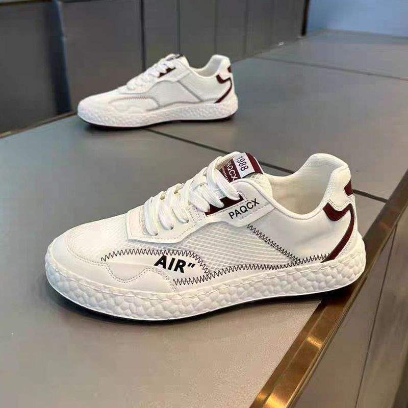 High-Value Couple Style Summer Breathable Trendy Shoes Internet Celebrity Genuine Round-Toe Casual Sneakers for Middle School Students
