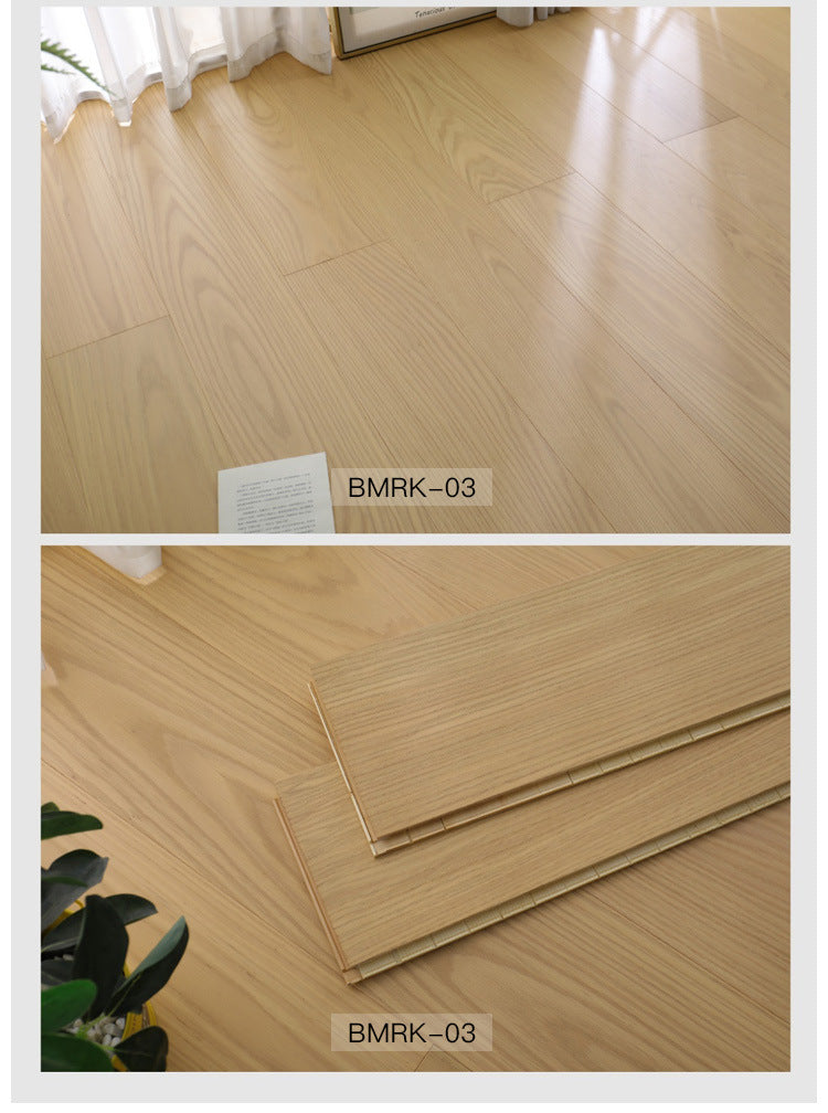 1.9North American Oak AB3.0mm Pure Three-Layer Solid Wood Composite Flooring, Floor Heating, Moisture-Proof, Locking Three-Layer Flooring