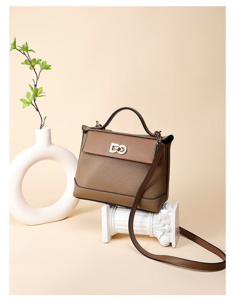 European and American Retro Dumpling Handbag Large Capacity Fashion Women's Bag Light Luxury High-end Kelly Bag Versatile Shoulder Bag for Women