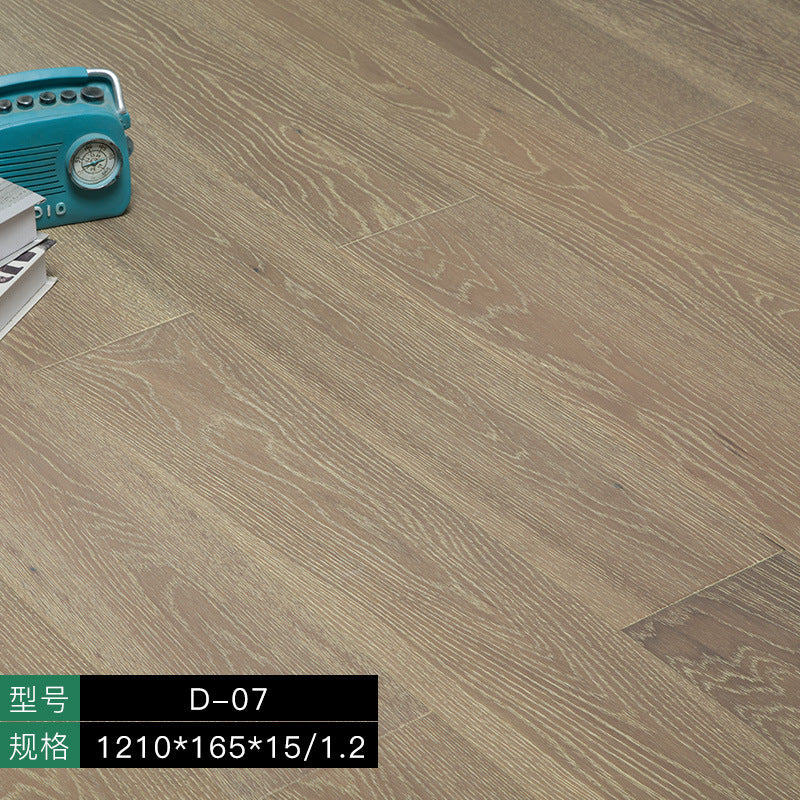 In stock wholesale Door-to-Door Installation Oak Multi-layer Small Knot Locking Solid Wood Flooring Eco-friendly Underfloor Heating Composite Flooring