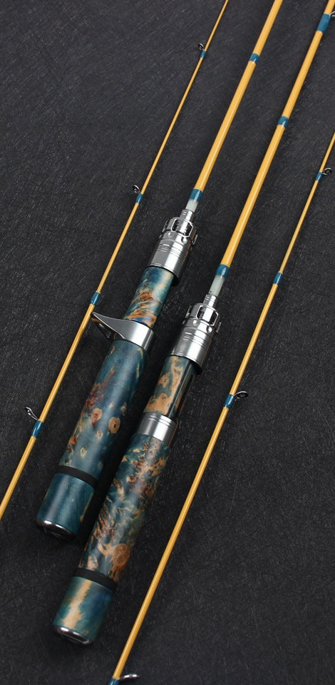 1.4MiXixiu Elastic Rod Ultra-Soft Portable Four-Section Lure Rod for Fishing Small Fishes Like Mouthfish and White Striped Fish Wholesale from Manufacturer
