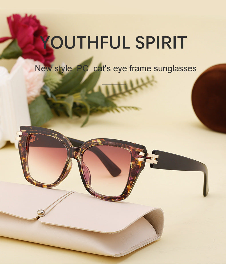 Sunglasses European and American Fashion Square Frame Sunglasses Men's Style Sunglasses Wholesale Glasses sunglasses