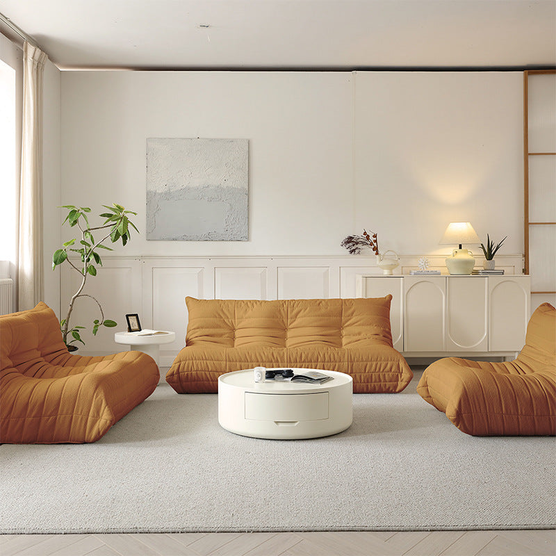 Compression sofa Vacuum Compression Sofa Caterpillar Full Sponge Single Chair Living Room Caterpillar Sofa