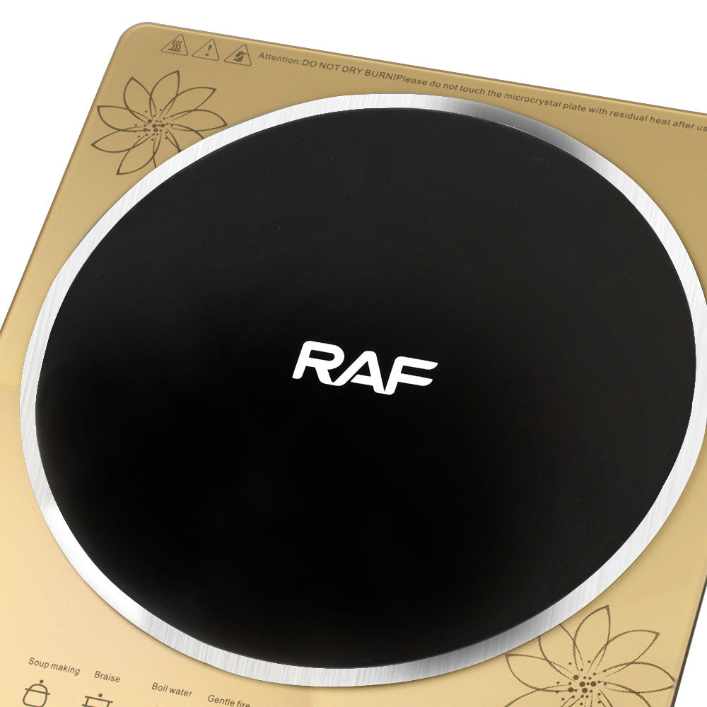 RAF European Standard Induction Cooker Household Multi-Functional High-Power Stir-Fry Hot Pot Induction Cooker Desktop Electric Stove Stir-Fry Cooking