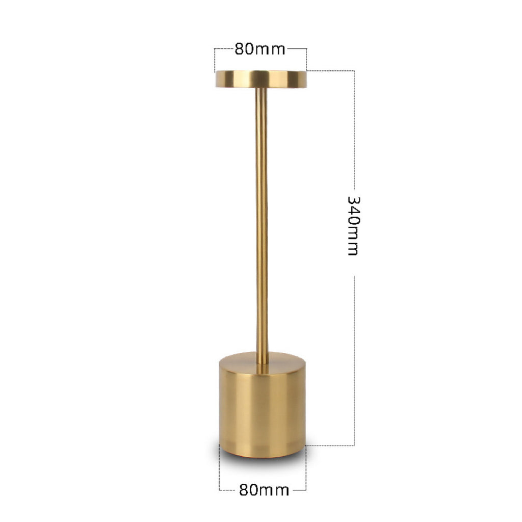 I-Shaped Desk Lamp Rechargeable Night Light Bedroom High-End Atmosphere Lamp Bar Table Lamp Touch Rechargeable Desk Lamp