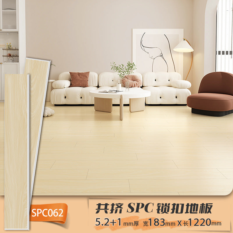Anti-Slip Waterproof Fireproof Locking Eco-Friendly Flooring Commercial Project spc Stone Plastic Locking Type PVC Stone Crystal Flooring