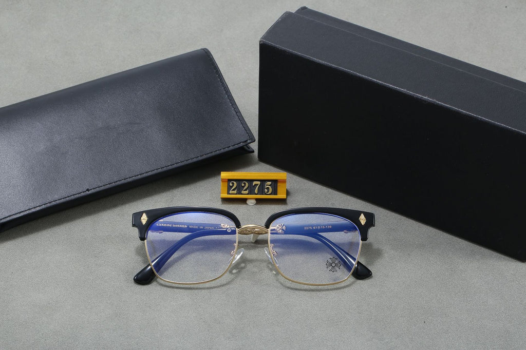 Kro Home Jay Chou Same Style Myopia Eyebrow Glasses Frame High-end Men's Fashion Trend Retro Glasses Frame2275