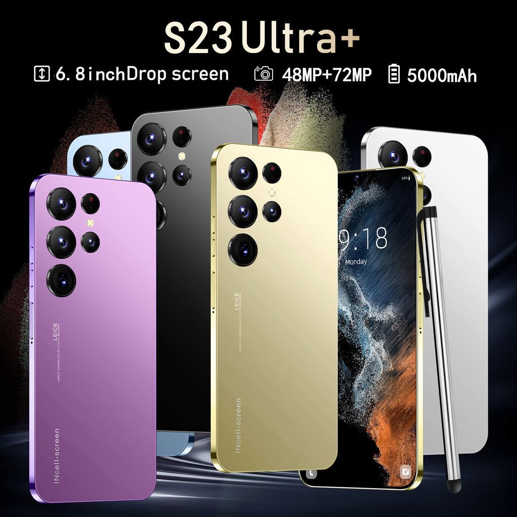 2024Popular S23 Ultra Mobile Phone16+1T All-in-One Machine7.3Factory for large screen smartphone
