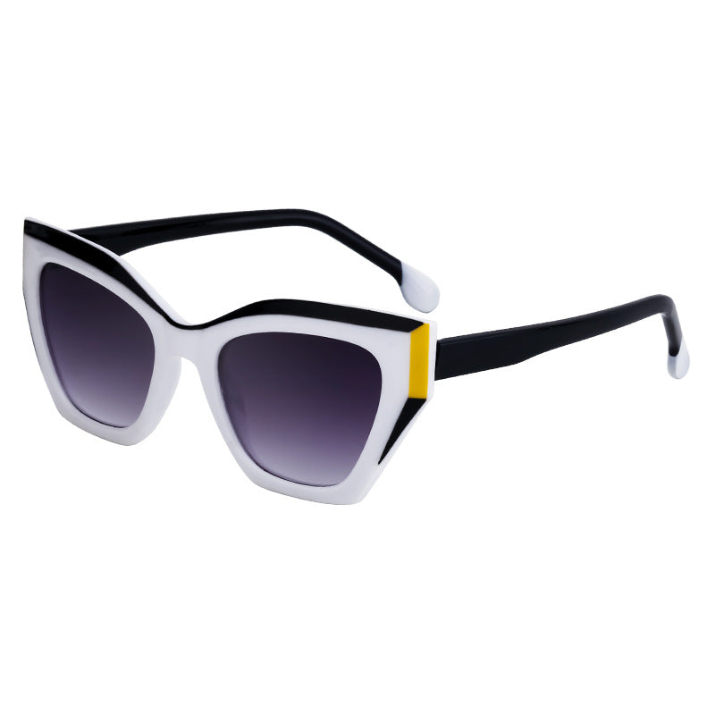 European and American Fashion Cat Eye Sunglasses for Women Hollow High-end Sunglasses Wholesale Glasses sunglasses