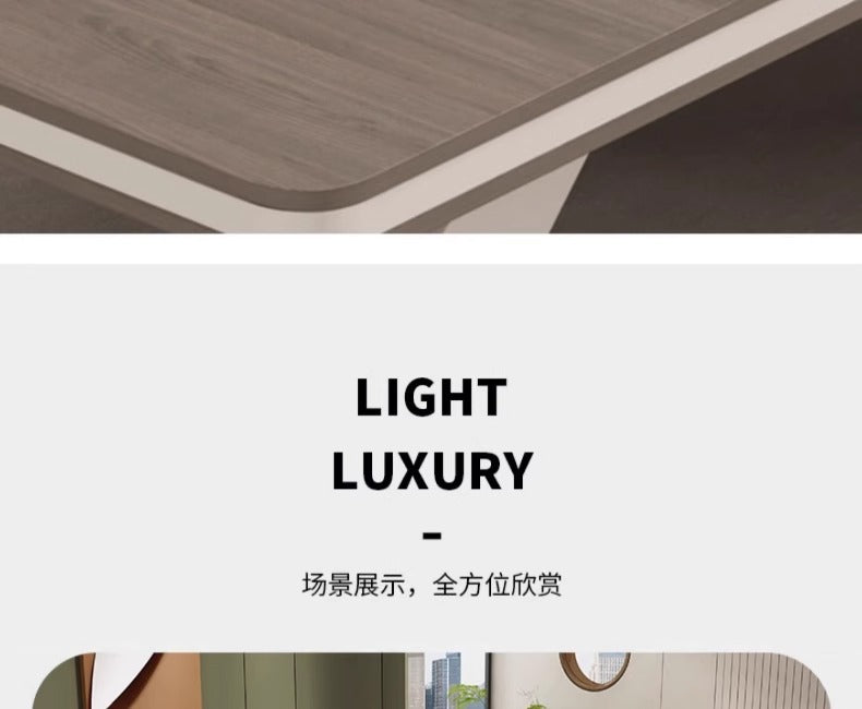 Conference Table Training Office Furniture Long Table Rectangular Table Office Large Simple Modern Meeting Table and Chair Set