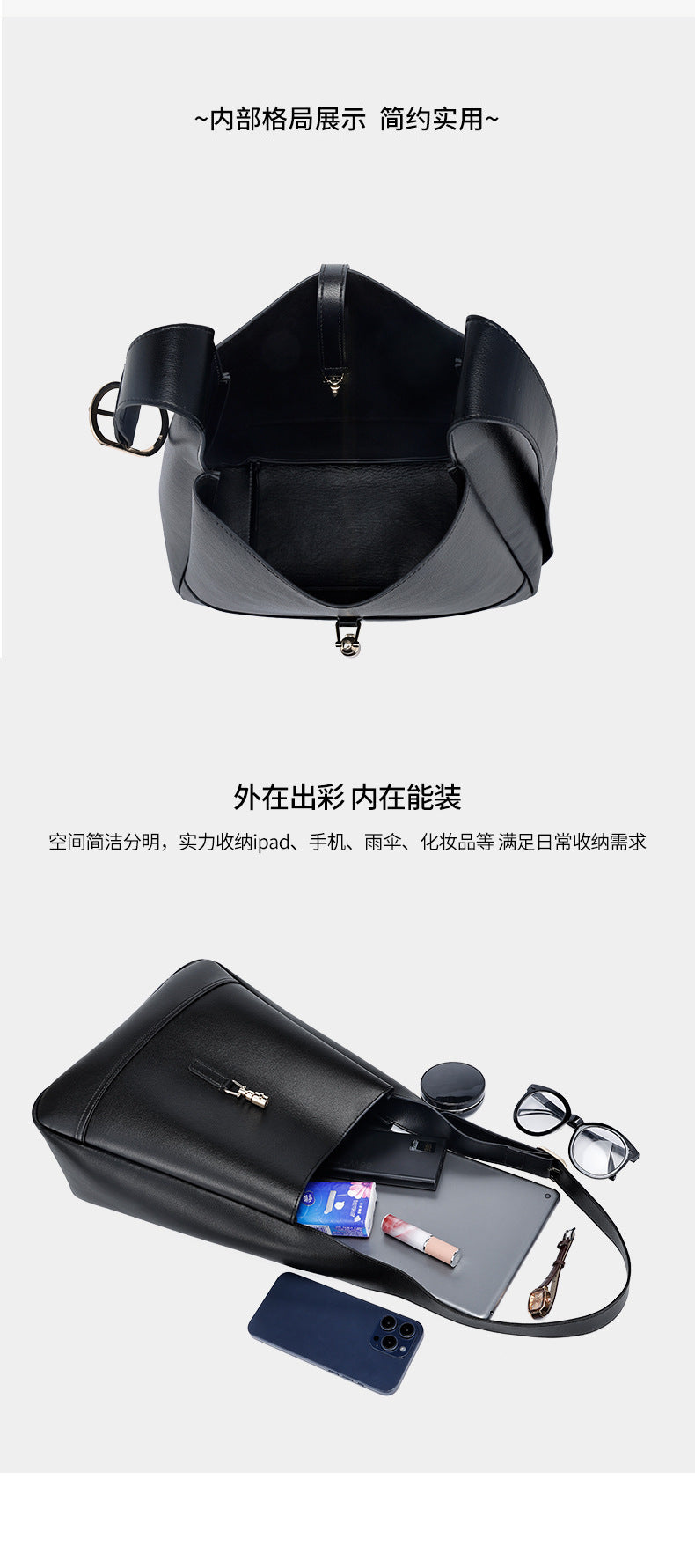 Celebrity Style Tote Bag Large Capacity Fashion Women's Bag Versatile Shoulder Underarm Bag Women's Commuter Laptop Bag Hobo Bag