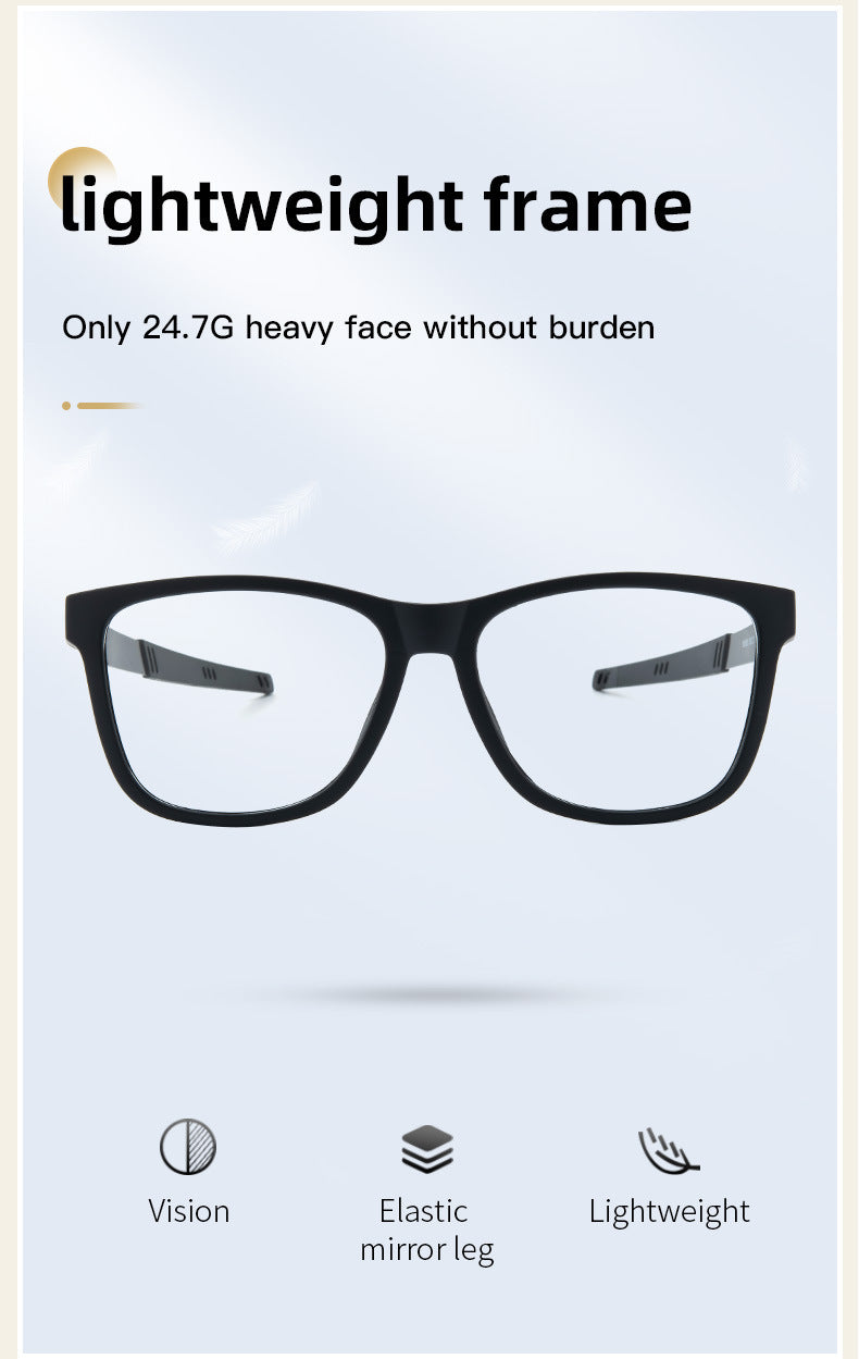 New Sports Glasses Frame TR Metal Frame Glasses Legs Frame Wholesale Export In Stock Cycling Glasses