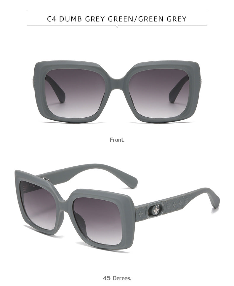 2025New European and American Fashion Square Frame Sunglasses for Women High-end Sunglasses Wholesale sunglasses