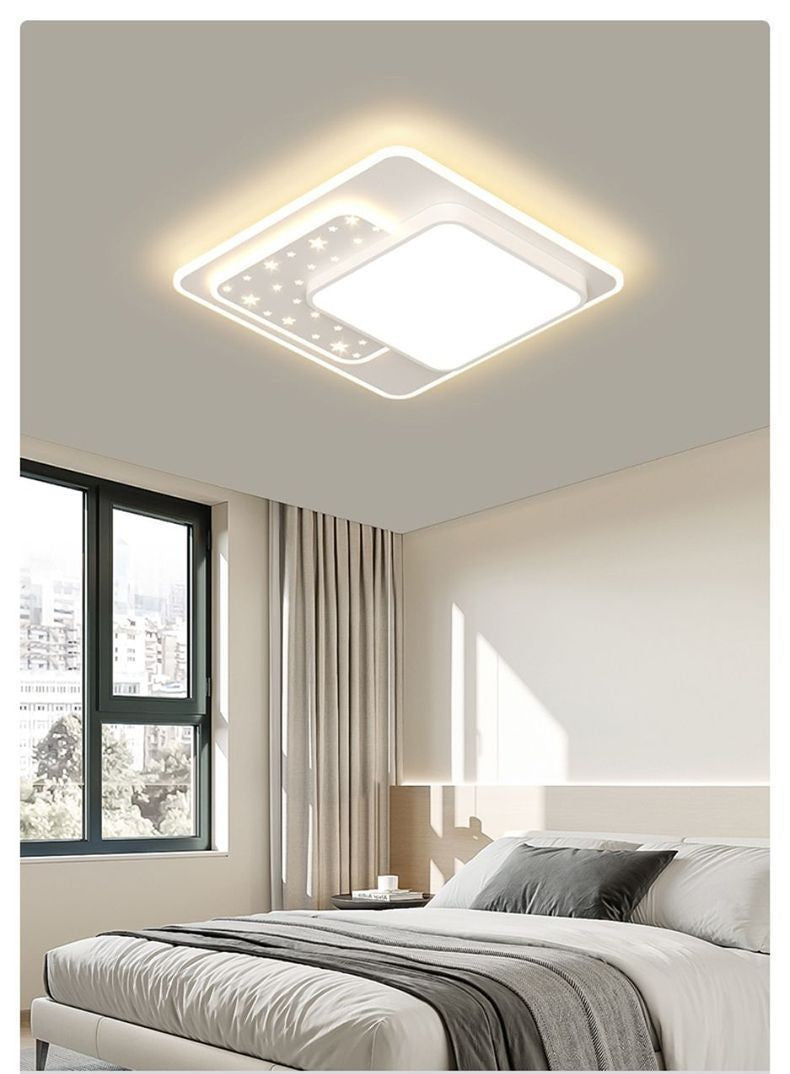 2025New Style Ceiling Light for Living Room and Bedroom, Simple Modern Atmosphere, Dining Room, Starry Sky Cream Style LED Lamps