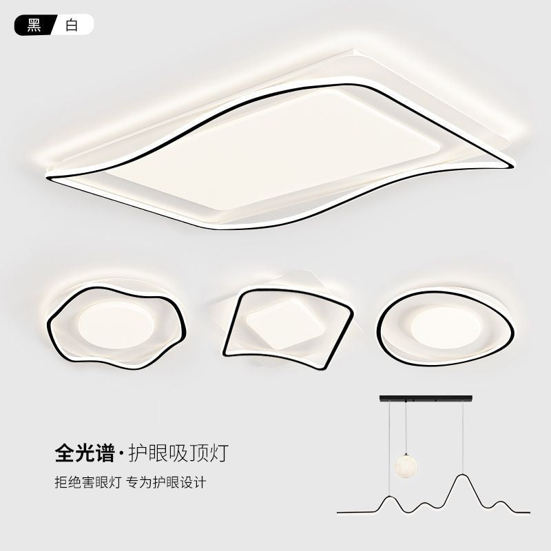 Full Spectrum Eye Protection Living Room Main Light Modern Simple Elegant Minimalist Ceiling Light Zhongshan Lighting Fixtures2025New