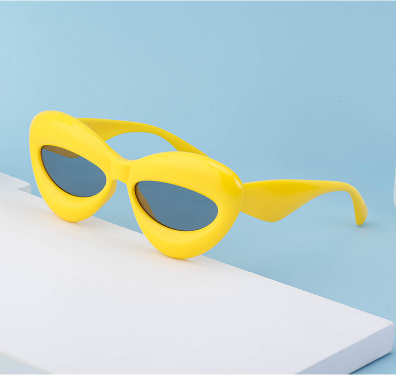 European and American Style Lip Sunglasses for Women Fashionable Party Quirky Personality Sunglasses Women's Glasses Wholesale Street Style Sun Protection