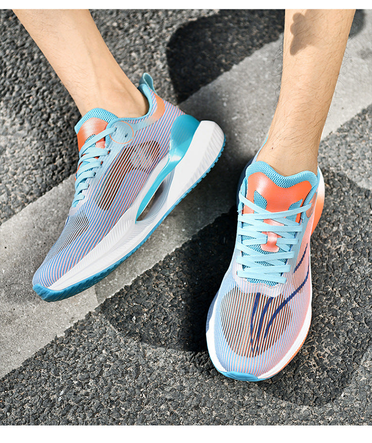 Sports Shoes2025Summer new men's shoes breathable mesh shoes soft sole lightweight running shoes shock-absorbing sports shoes