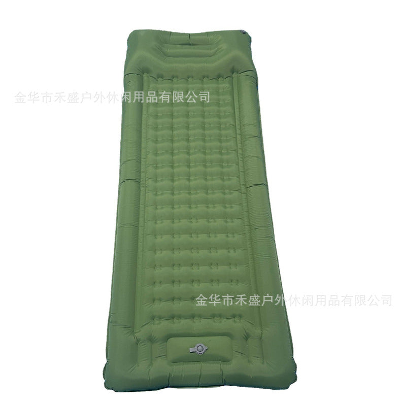 Inflatable Mattress Outdoor Automatic Hiking Camping Tent Moisture-Proof Mat Single Thick Home Sleeping Pad Air Mattress Bed