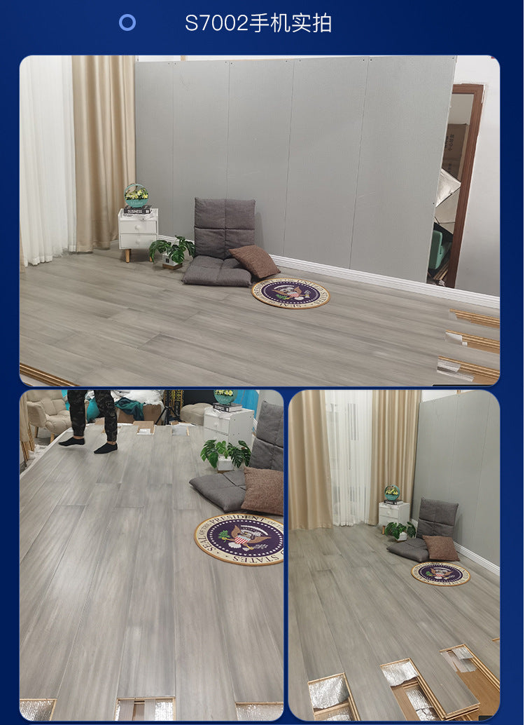 Door-to-Door Installation Old Three-Layer Large Board Pure Three-Layer Solid Wood Floor Oak Log3.0-4.0mm Underfloor Heating