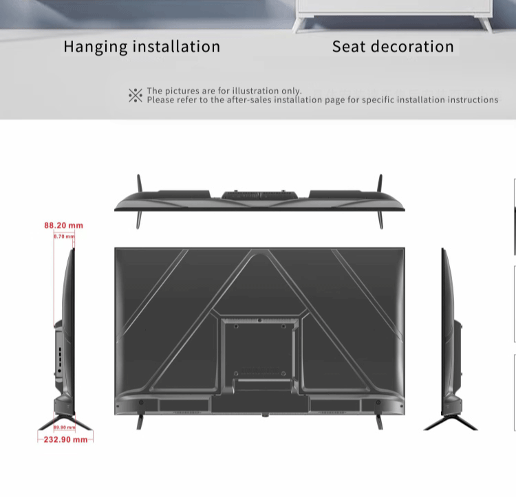 TV Set32Inch50Inch55Inch65Inch Smart Network LCD TV Manufacturer