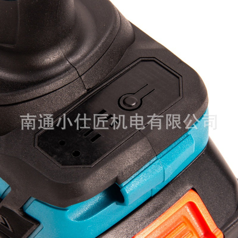Cross-Border Foreign Trade Cordless Lithium Battery Wrench Brushless Strong Torque Screwdriver Auto Repair Air Gun Mechanic Repair Electric Wrench