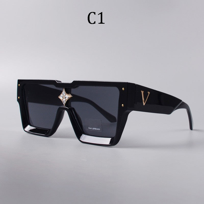Luxury High-End Men's Sunglasses 0k Square Frame Sunglasses European and American Versatile Sunglasses Women's Hot Style1486