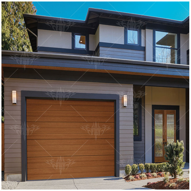 High Quality Aluminum Garage Door With Automatic Remote Control Glass and Aluminium Garage Door for Home Mall Park