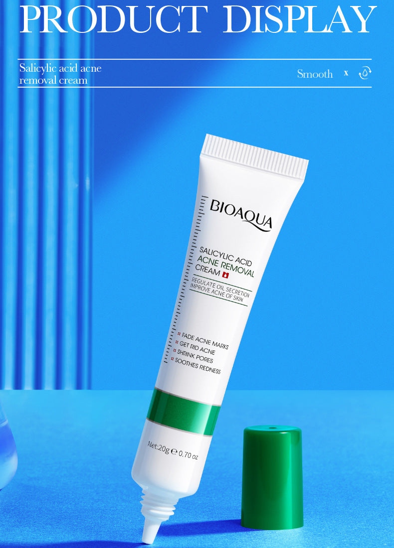 Full English Cream BIOAOUA Salicylic Acid Moisturizing Hydrating Fading Acne Marks  Wholesale
