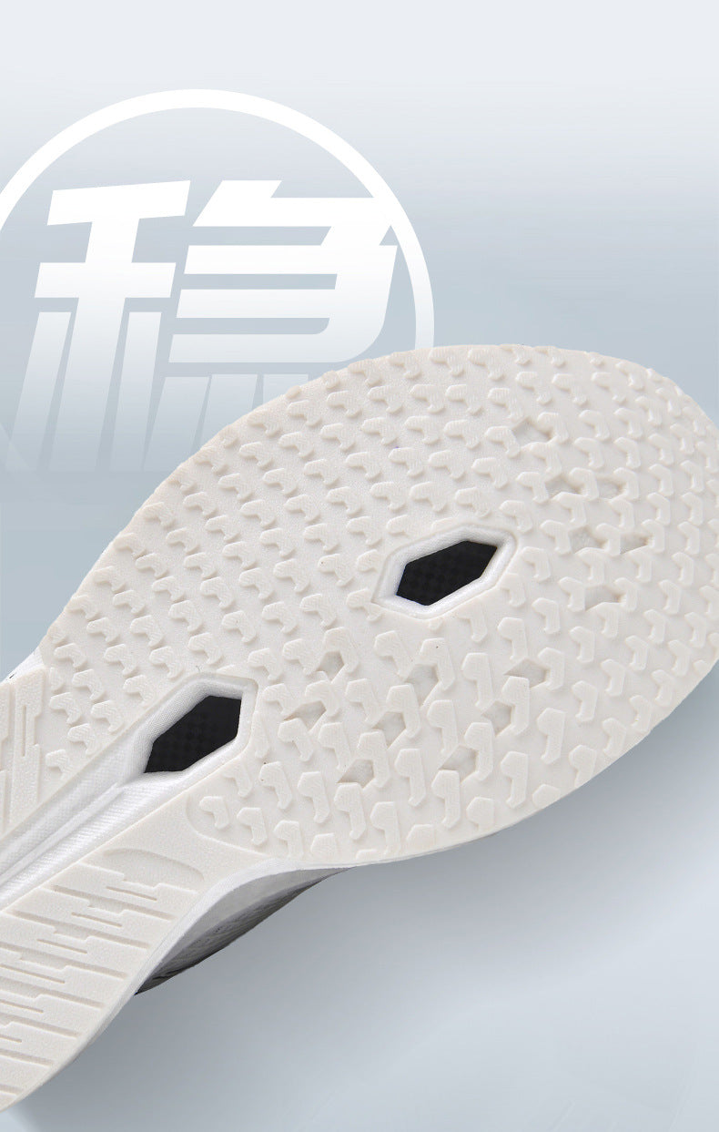 Autumn Winter Double Mesh Thickened Comfortable Rotating Buckle Fluorescent Versatile Running Shoes Youth Carbon Plate Really Soft Sole Sports Shoes