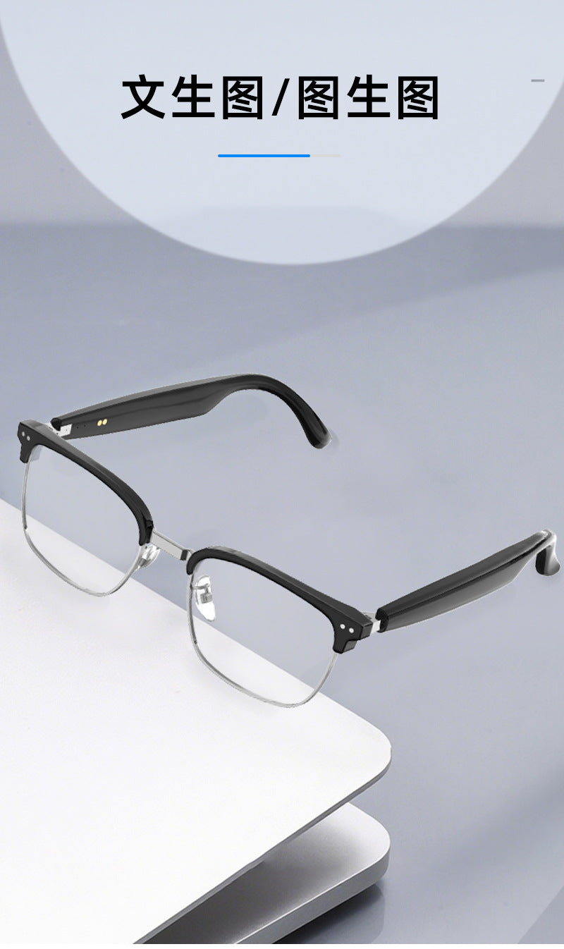 Factory ai Smart Glasses Translation Multi-language UV Protection Sunglasses Support Dropshipping Free Shipping Smart Translation