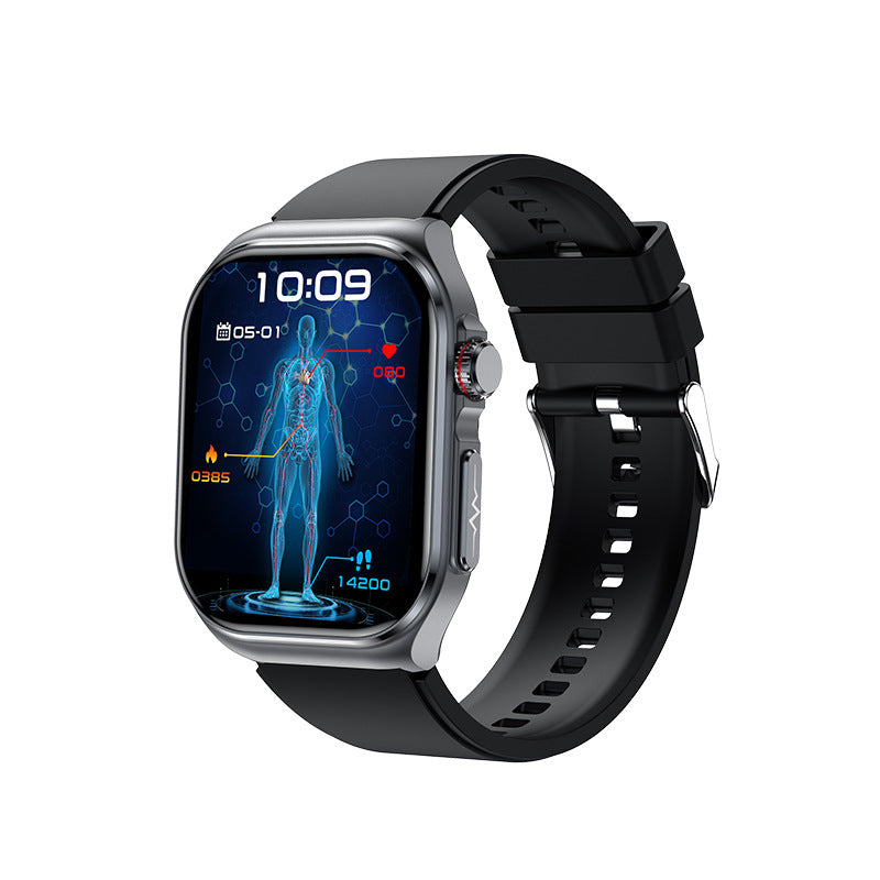 et585Smart Watch Blood Sugar Micro Physiotherapy Mood Fatigue Health Detection Bluetooth Call Smart Watch