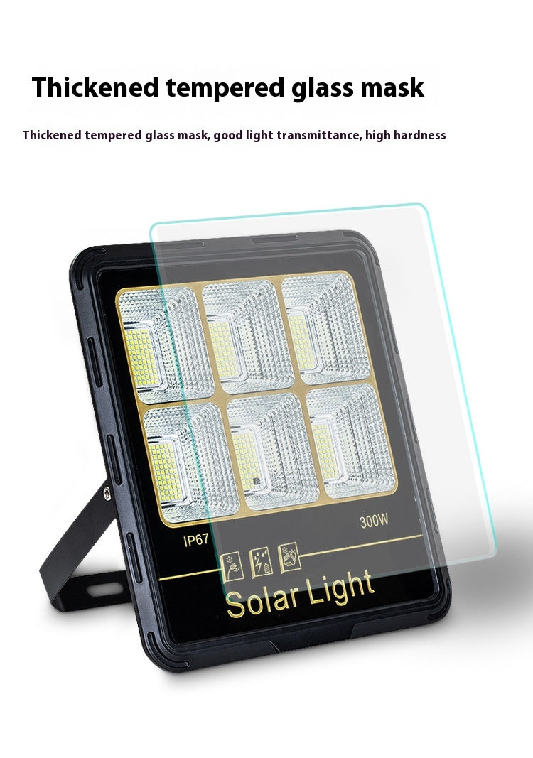 Super Bright LED Solar Flood Light Waterproof IP65 Street Light for Garden for Courtyard Stadium Outdoor Use Factory Direct