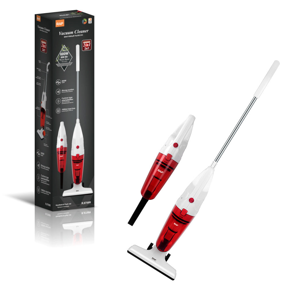 RAF EU Standard Corded Vacuum Cleaner for Home Use, Handheld High-Power Vacuum, Portable Car-Mounted Integrated Large Suction R8708