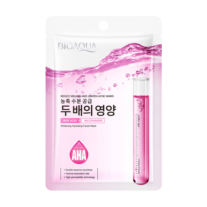 Niacinamide in English VC Facial Mask BIOAOUA Brightening Antioxidant Hydrating Moisturizing Mask  Wholesale