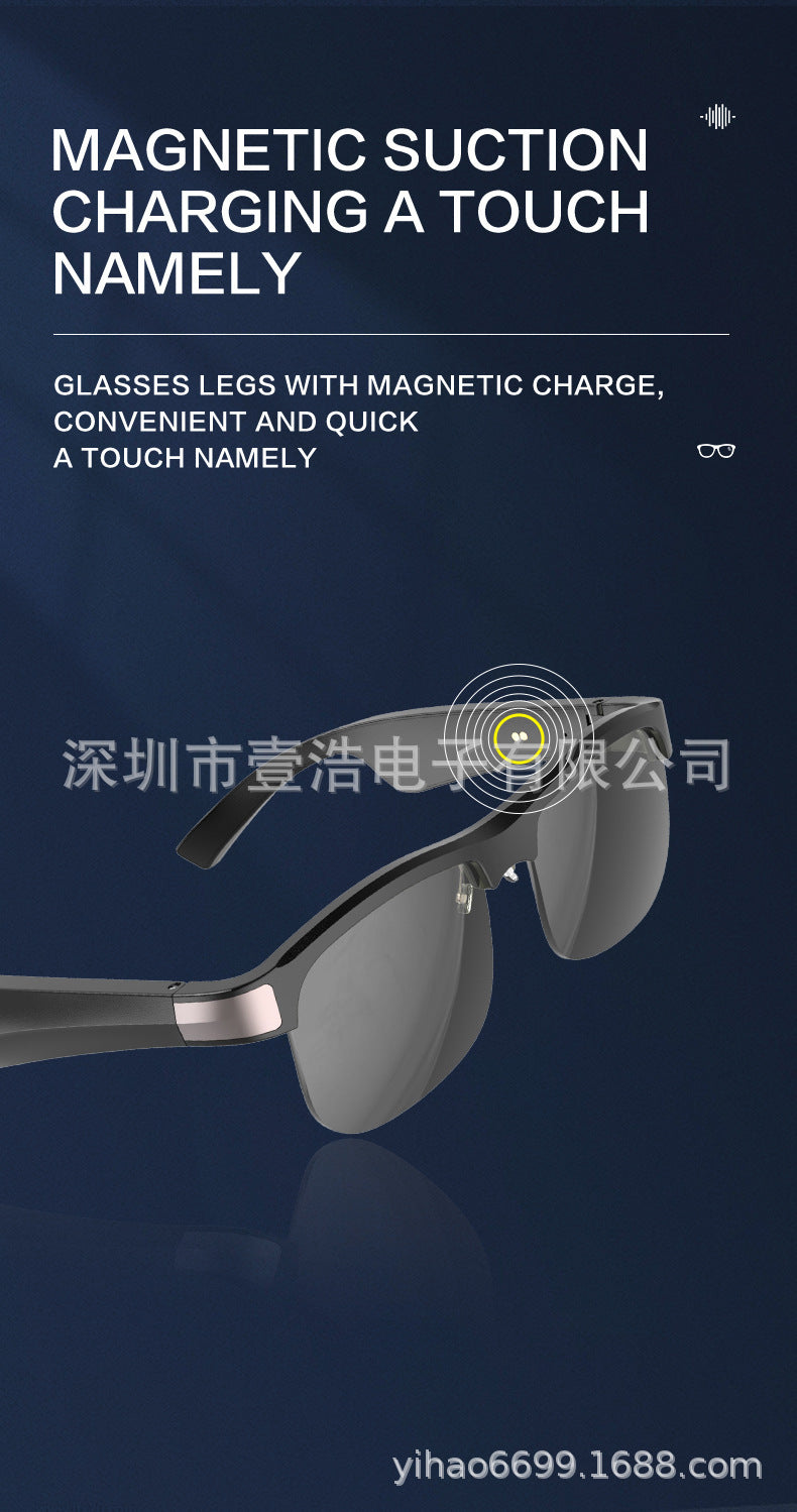 New M9pro Smart Bluetooth Glasses ai Translation Sports Cycling Fishing Polarized Multifunctional Glasses