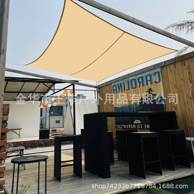 Canopy Outdoor BBQ Camping Picnic Portable Rectangular4X4Sun Protection Heat Insulation Rainproof Sunshade Sail
