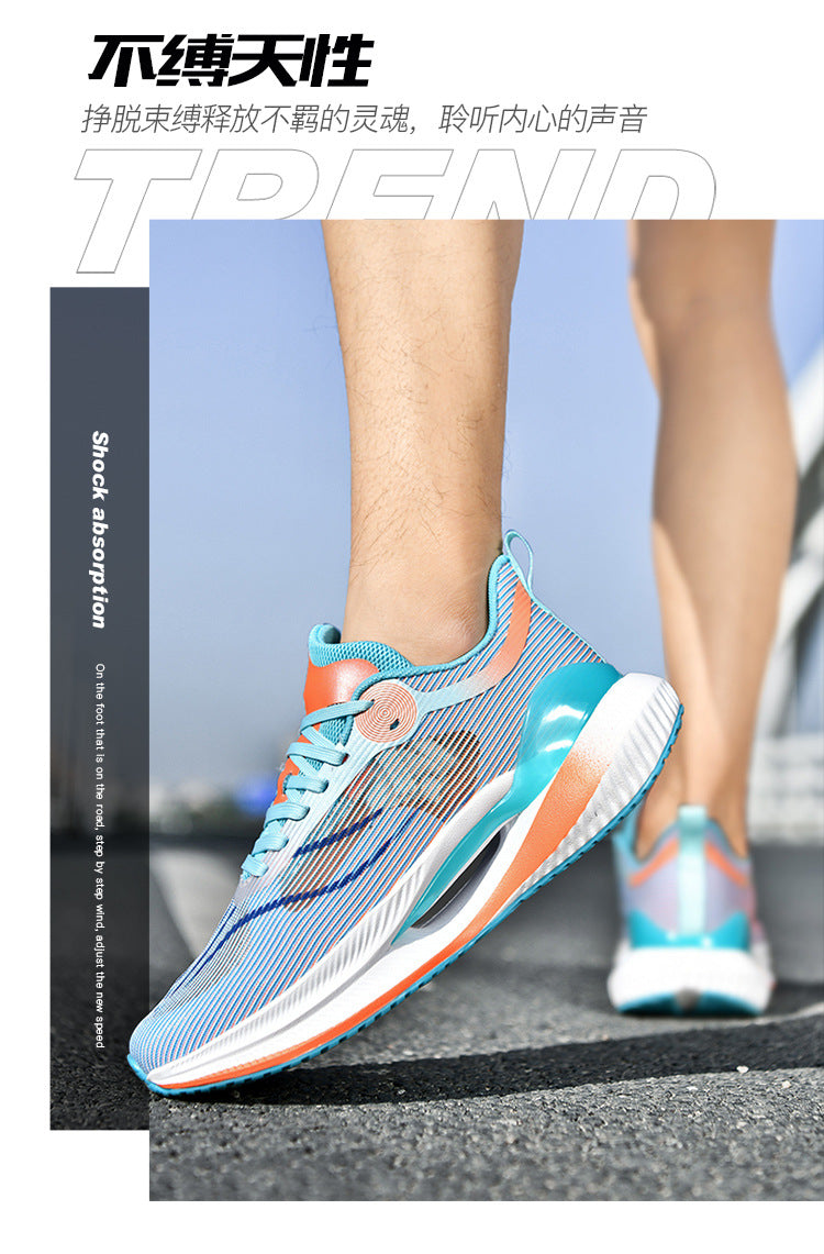 Sports Shoes2025Summer new men's shoes breathable mesh shoes soft sole lightweight running shoes shock-absorbing sports shoes